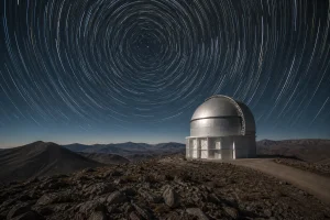 APOD: 28 أغسطس 2026 – دوران السماء فوق Paranal
