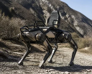 DaxAI Robotics apresenta o cavalo robótico biônico montável Qiji X1
