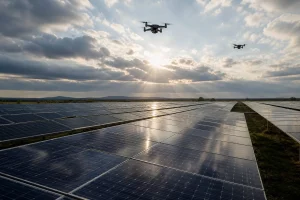 Güneş Santrallerinde Verimliliği Artırmaya Yönelik Bulut Dağıtıcı Otonom Dron Teknolojisi