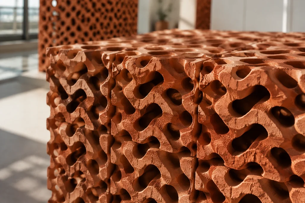 I cubi stampati in 3D garantiscono il raffreddamento passivo