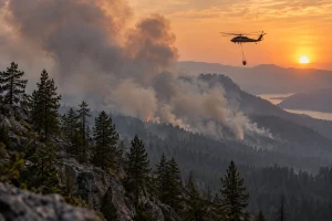 Continúa la lucha contra los incendios en tres distritos de Adana