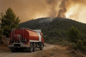 Wegen der Waldbrände in Adana und Antalya wurden Häuser evakuiert