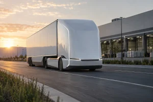 Uma estreia na Alemanha: começam as entregas com caminhão sem motorista