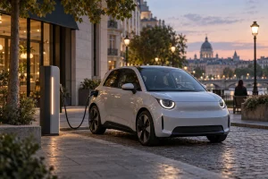 Audi stellt neues vollelektrisches Modell A2 e-tron vor