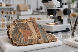 Científicos revelan los secretos de los materiales del antiguo Egipto mediante un método proteómico