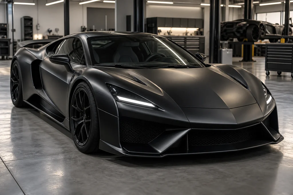 Brunei Kraliyet Ailesi İçin Özel Üretilen Dünyadaki Tek Mat Siyah Ferrari Enzo Rekor Bir Bedelle Satılacak!