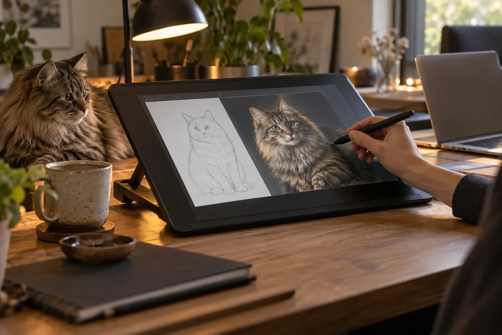 ChatGPT Sketch trasforma i vostri brutti disegni in immagini AI dettagliate