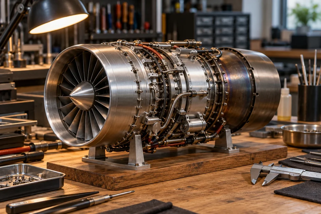 DIY Jet Türbininin Montajı ve Testi
