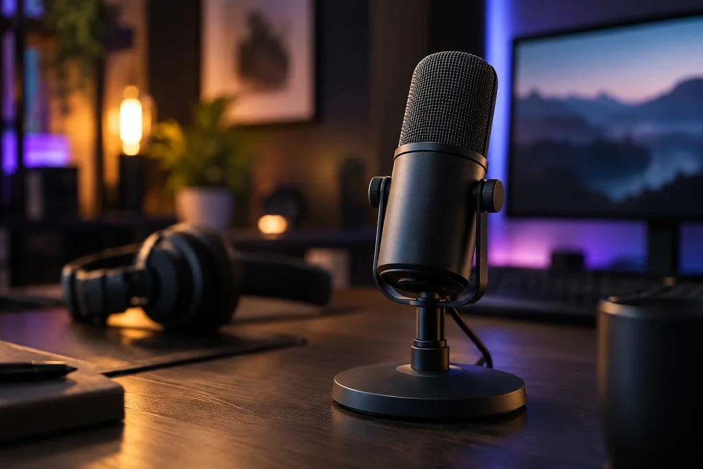 Le microphone Logitech Yeti 2 détecte l’orateur en trois dimensions