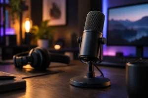 Le microphone Logitech Yeti 2 détecte l’orateur en trois dimensions