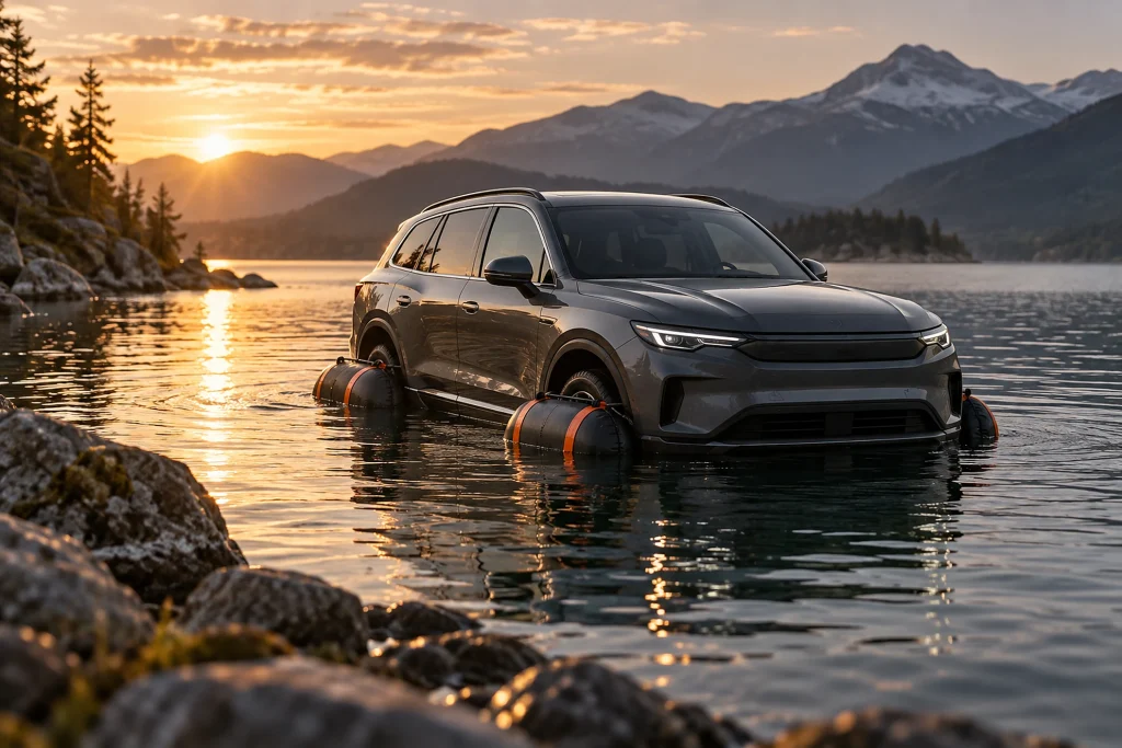 Mercedes’in Yeni SUV Modeli Kelimenin Gerçek Anlamıyla “Suda Yüzebilecek”