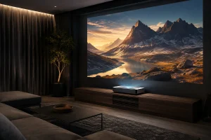 أول جهاز عرض UST بدقة 4K وبتردد 120Hz مزود بخاصية إزاحة العدسة بصريًا
