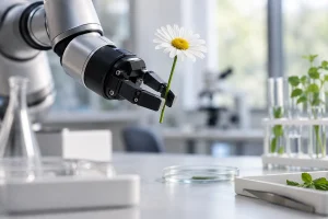 Robot Gerçek Papatya Zincirleri Yapıyor