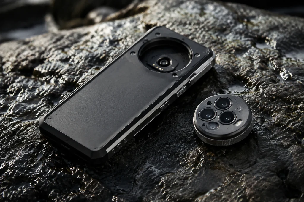 RugOne Xsnap 7 Pro : le téléphone doté d’une caméra d’action amovible à l’arrière !