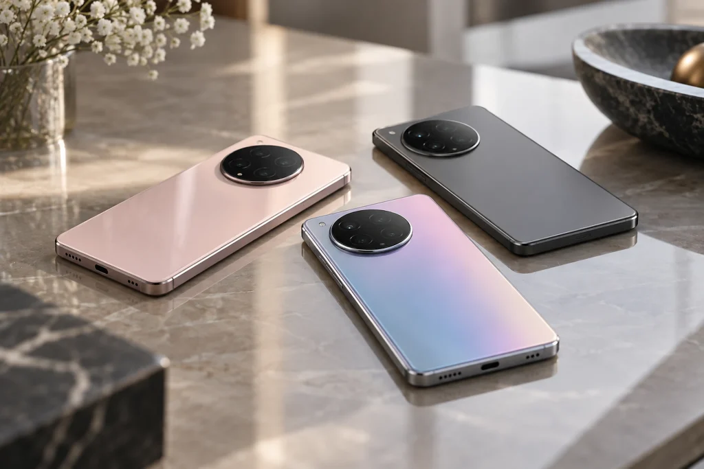 The official design and color options of vivo X500 have been revealed!