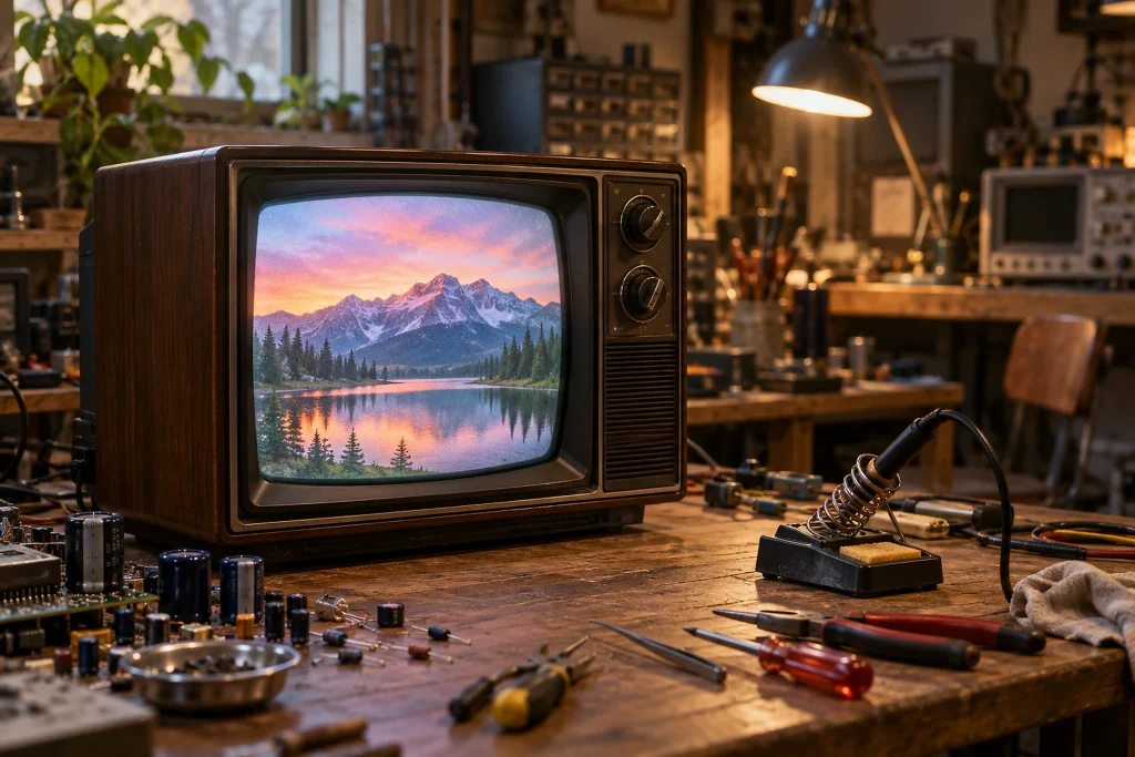 Yol Süsü Olarak Geçen 6 Yılın Ardından Geniş Ekranlı Sony Trinitron Yeniden Hayata Döndü