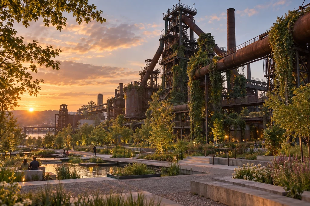 Ziyaret Edilecek Yerler: Landschaftspark Duisburg-Nord