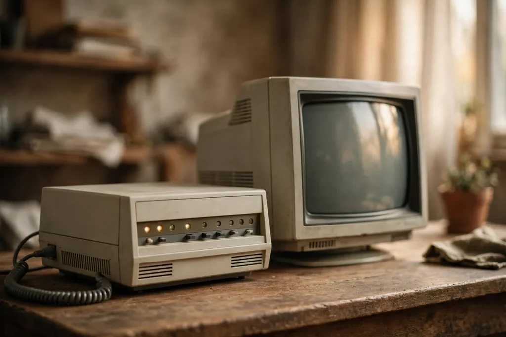 $100’a 1982 Model Bir Modem