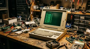 Retrocomputing Challenge 2026 : un ordinateur portable NEC 286 remis en service