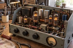 Démonter un oscilloscope lourd