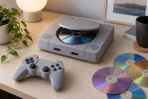 La console de jeu DIY fonctionne avec des disques optiques
