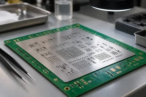 Les pochoirs de soudure sont utilisés pour appliquer avec précision la pâte à braser sur les PCB.