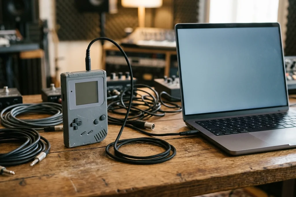 Modifikasyonsuz Bir GBA’yı Müzik Sentezleyicisi Olarak Kullanmak