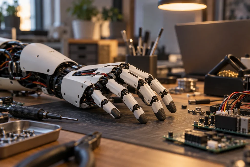 Eine kostengünstige und geschickte Roboterhand entwickeln