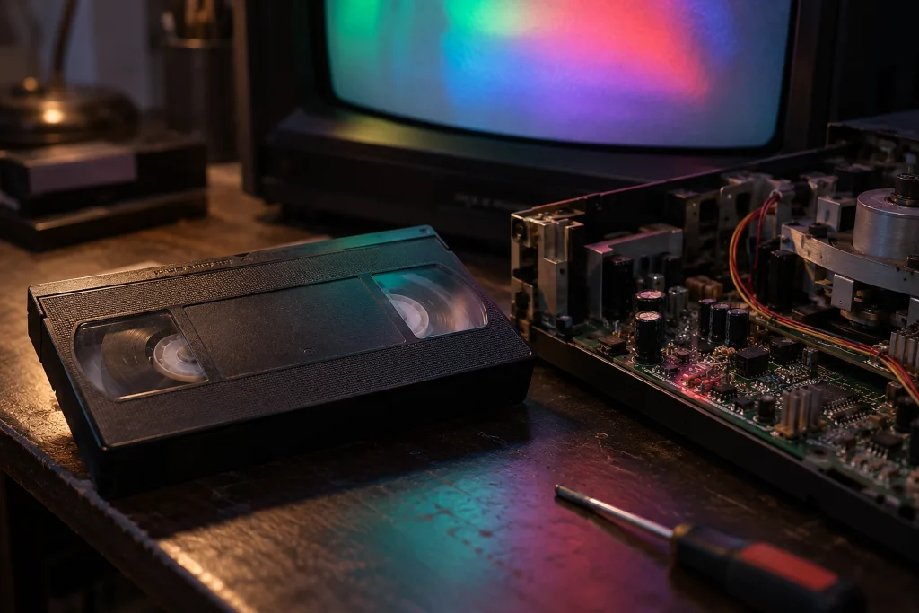 Video Oyunlarını VHS Formatına Uyarlamak