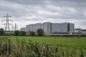 Public support is waning as AI companies plan trillion-dollar data center investments to expand their computing capacity.